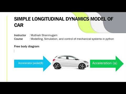 Modelling Longitudinal Vehicle Dynamics in Python | Vehicle Controls #4