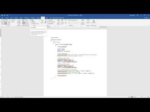 How to Insert and Format Code Snippets in Word for Technical Documentation