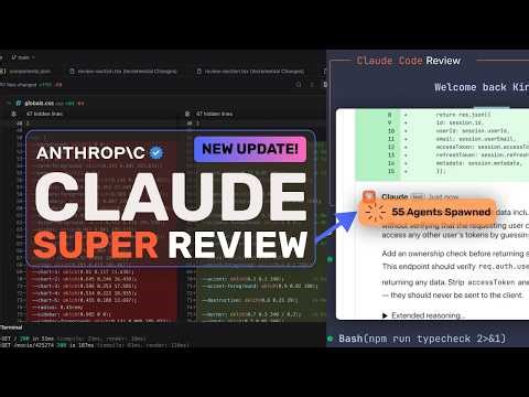 Claude Code NEW Super Review FEATURE: Anthropic just fixed SLOP CODE!?