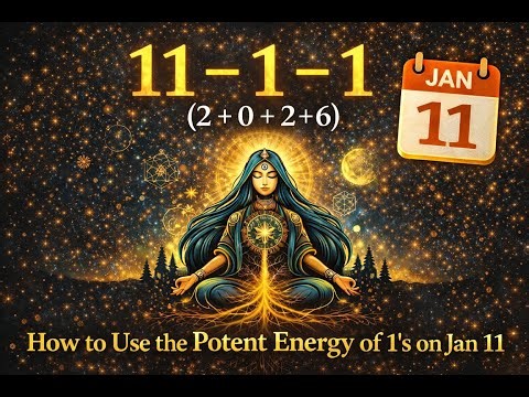 January 11 (11-1-1) | A Portal for New Roots & Intentions