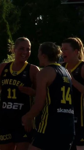 SWEDEN QUALIFY FOR EUROPE CUP FOR THE FIRST TIME EVER! 🏆🇸🇪 #3x3Europe