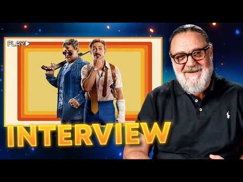 RUSSELL CROWE INTERVIEW - The Nice Guys sequel update, Ryan Gosling's unique talent, Unabomber