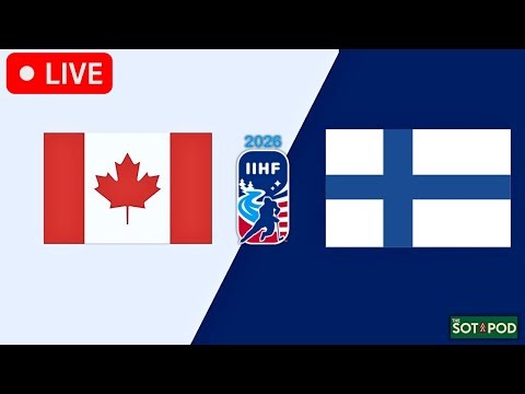 CANADA vs. FINLAND | LIVE STREAM | IIHF Ice Hockey World Junior Championship 2026 | U20 Watch Along