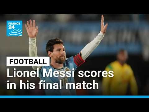 Lionel Messi scores as Argentina beat Benin for his last international game • FRANCE 24 English