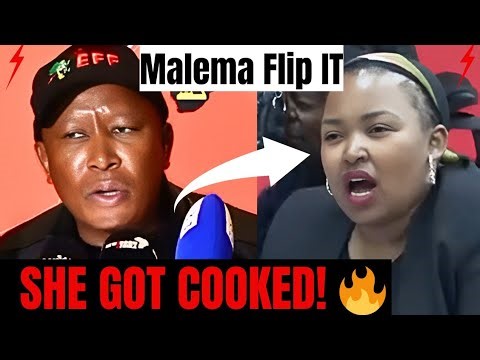MR MALEMA, ARE YOU RUNNING OUT OF IDEAS?MALEMA HUMBLES NEWS24 REPORTER.#juliusmalema #eff #News24