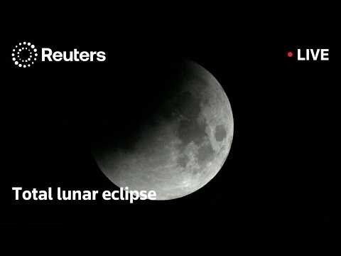 LIVE: Total lunar eclipse seen across the globe