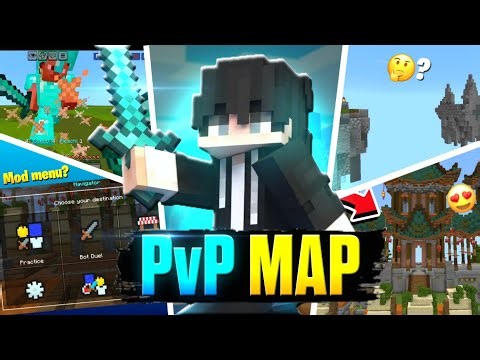 🔥BEST "PvP MAP" for MCPE 1.26+/Bedrock (BEST MAP)