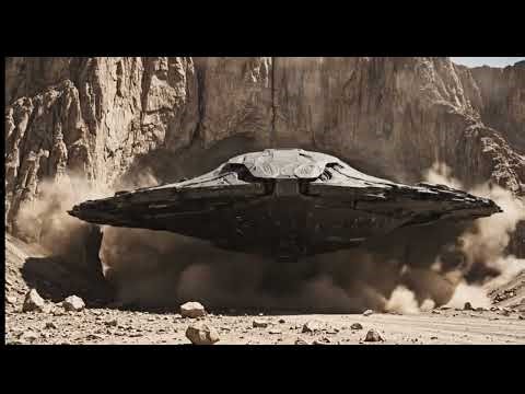 Alien Spaceship Emerges from Area 51 Mountains 😱 | Shocking Footage