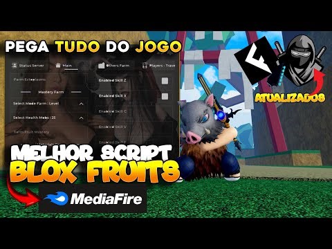 CONTROL UPDATE 🔥 SCRIPT BLOX FRUITS ATUALIZADO PARA CELULAR e PC! - AUTO DUNGEON 😲(SEM KEY)