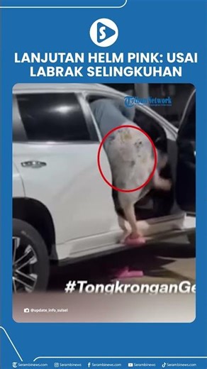 Viral Lanjutan Helm Pink: Usai Labrak Selingkuhan, Suami Kini Jadi Sasaran Amukan di Dalam Mobil