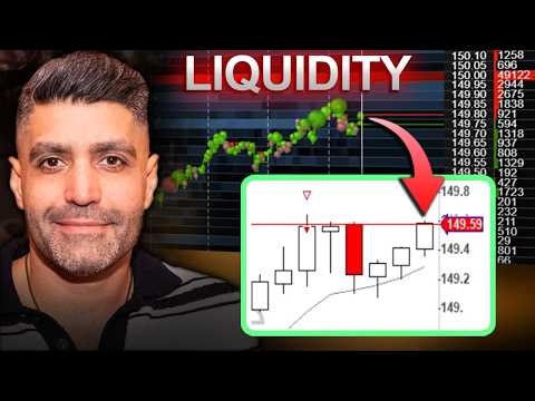 Live Trading: How Price *Actually Moves* with LIQUIDITY in Real-Time