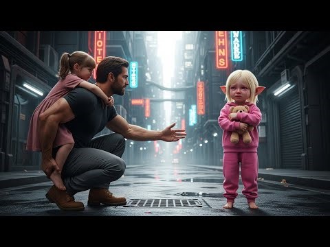 A Little Alien Girl Told a Human Father to “Wait” — What He Discovered Changed the Galaxy