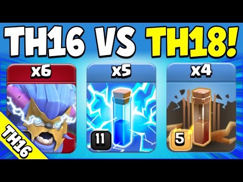 Easy TH16 vs TH18 Attack for 3 STARS! Best TH16 Attack Strategy (Clash of Clans)