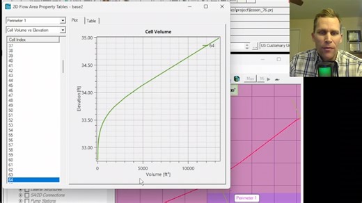 HEC RAS Lesson 76 - 2D Hydraulic Property Tables and Manning's n Value