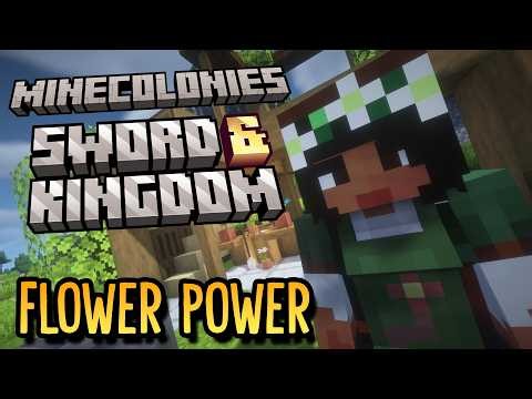 Minecolonies: Sword & Kingdom - Flowers In Her Hair