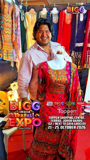 Bigg India Deepavali Expo 2026 Johor | Toppen Shopping Centre 21–25 Oct