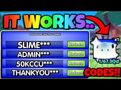 *NEW CODES* ALL WORKING CODES IN SLIME RNG 2026! ROBLOX SLIME RNG CODES