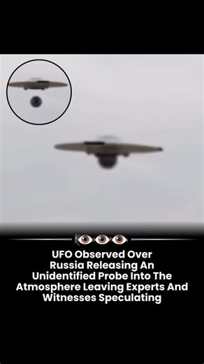 Alarmclock04 Műanyag Bolygó plasticplanet on Instagram: "#In recent footage from Russia, a UFO was captured releasing a mysterious probe into the atmosphere, sparking discussion and speculation among experts and observers. The video shows a bright, metallic object hovering silently before releasing a smaller object that descends or drifts away. Its origin, purpose, and composition remain unknown, making it one of the most intriguing UFO sightings in recent years. Witnesses describe the main UFO 