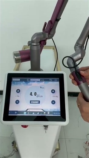 #Professional Q-Switched Laser ND YAG Tattoo Removal Machine