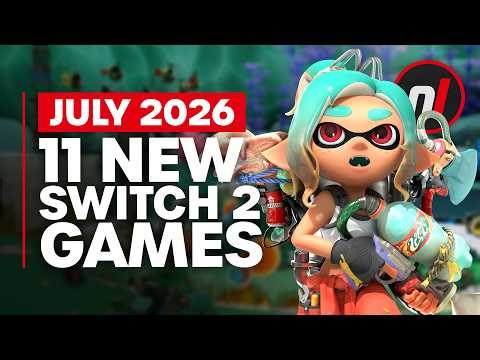11 Exciting New Games Coming to Nintendo Switch 1 & 2 - July 2026