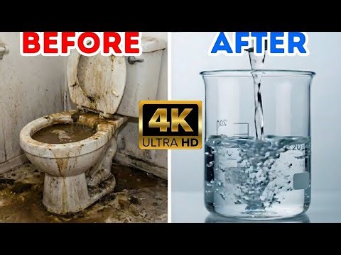 How Human Waste Is Turned into Clean Water – Inside a Mega Sewage Treatment Plant