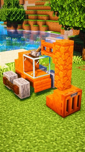 Minecraft Mini Excavator....🤔 (Billie Jean) #minecraft #shorts