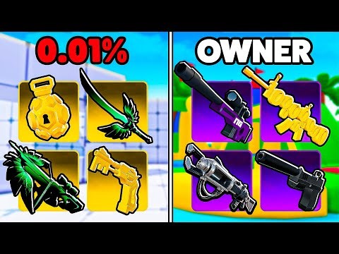 I won with EVERY RARE THEMED LOADOUT in Roblox Rivals