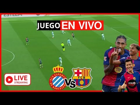 GANA EL BARÇA 🔴 ESPAÑOL 0-2 FC BARCELONA | LA LIGA FECHA 18 👉 Yamal Lewandowski / FUTBOL LIVING