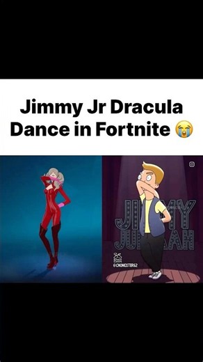 They added peak 😭🔥 (Jimmy Jr. Dracula x Fortnite)