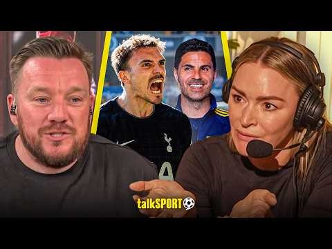 Laura Woods CALLS OUT Jamie O'Hara after Spurs beat RELEGATED Wolves amid Arsenal's DOUBLE HOPES!