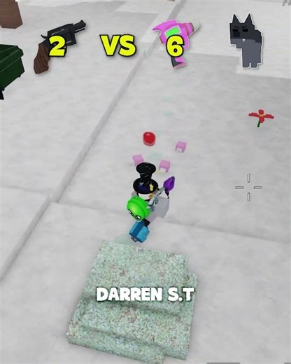 Revolver VS Raygun 👽🤩 #99nightsintheforest #roblox