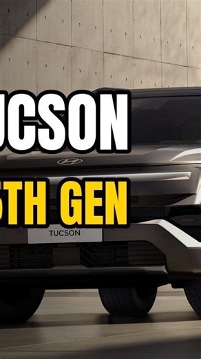 2027 Hyundai Tucson: All-New 5th Gen, Art of Steel #Shorts