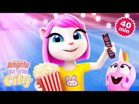 Angela's Apartment Makeover ✨ Talking Angela: In The City Compilation