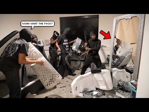 We Demolished His Room!