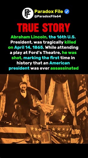 The Tragedy of Abraham Lincoln 🎩 #history #facts
