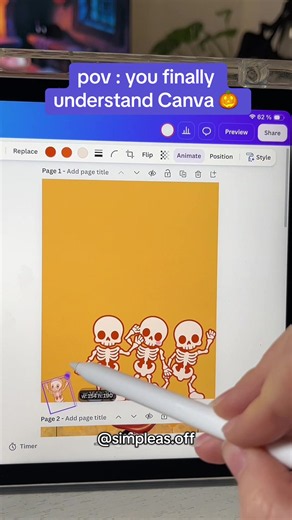 pov : you just crafted the perfect Halloween Party invite 💀🎃#canvatutorial #canvatemplate #graphicdesign