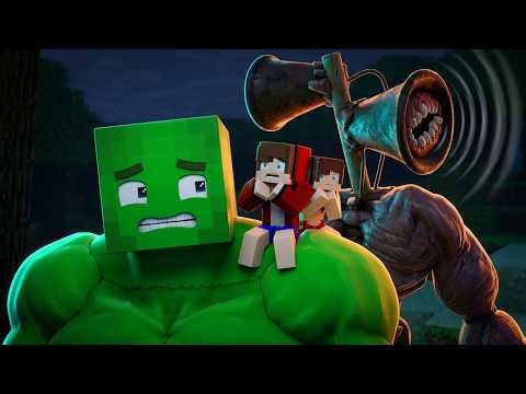 Mega-MAIZEN vs Siren-Head! - Minecraft Animation JJ & Mikey