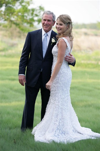 Jenna Bush Hager puts dad George W Bush on the spot with live TV call on 'Today'