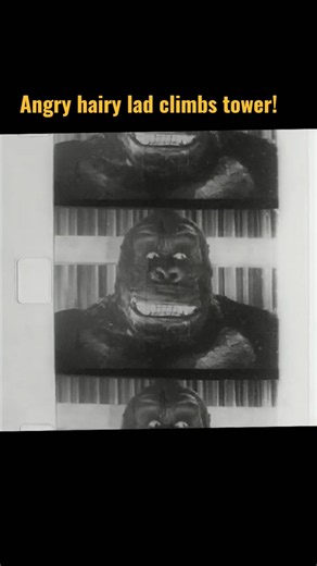 #KingKong1933 #FayWray #EmpireStateBuilding #SkullIsland #Super8 #CineFilm #8mmFilm #ClassicHorror