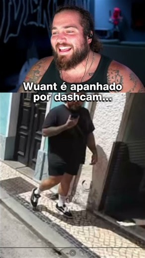 WUANT É APANHADO A ANDAR NA RUA POR UMA DASHCAM #shorts