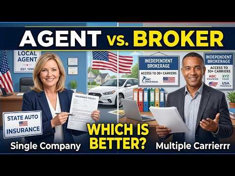 Auto Insurance Agent vs. Broker: Which One Should You Choose?