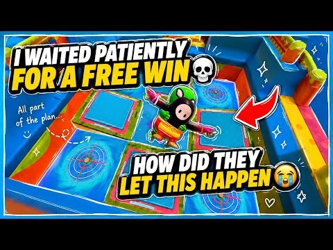 This Is the Most Ridiculous Lost Temple Win Ever 💀| Fall Guys Gameplay #fallguys #fallguysgameplay