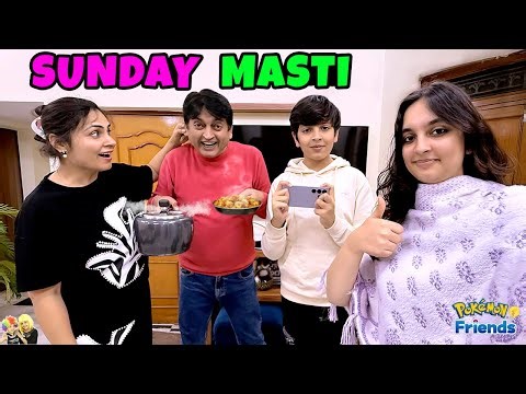 SUNDAY MASTI | Ep 796 | Family Comedy Vlog | Aayu and Pihu Show