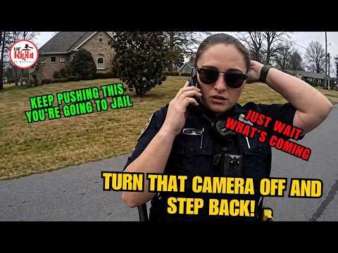 WALK OF SHAME After Illegal Force… She Didn’t Expect This Ending | First Amendment Audit