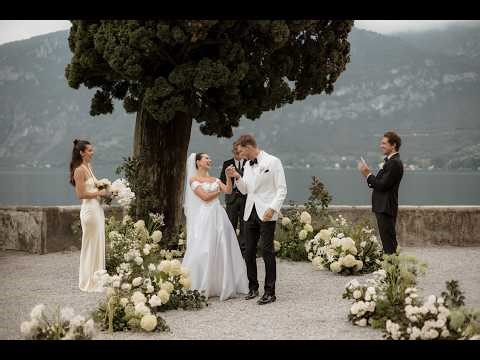 Lake Como Wedding Film: Glamorous Celebration at Villa Aura del Lago | Italian Wedding Videographer