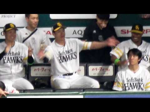 大ベテラン【柳田悠岐】がベンチを盛り上げるからホークスは強い 現地映像 CSパ・ファイナルステージ