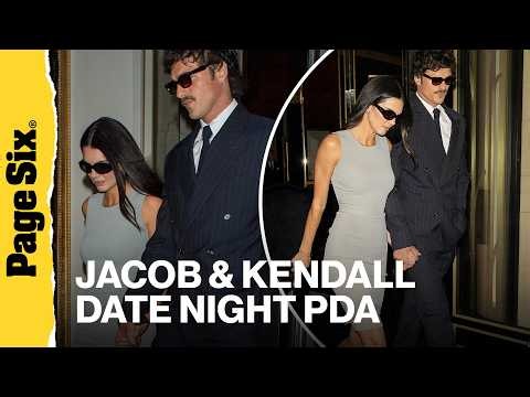 Kendall Jenner and Jacob Elordi hold hands in first PDA moment