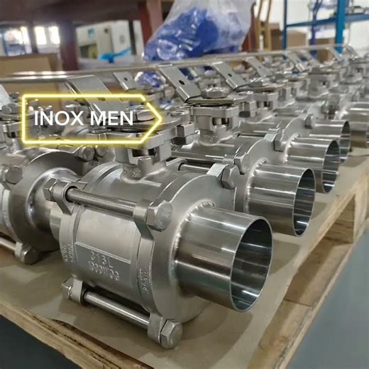 THÍCH NỐI HÀN, KHÓA TAY, VẶN TAY CÓ ĐỔI SANG AUTO VAN BI INOX 3 PC#inoxmen #van_bi #van_công_nghiệp