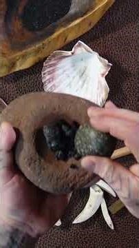 Primitive Tattoo - Bone Needle and Wood Char Ink #primitiveskills #tattoo #ancient #stickandpoke