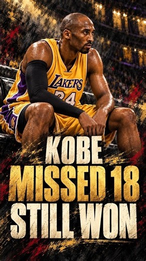 Kobe Missed 18 Shots—and Still Won Game 7 #shorts